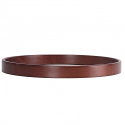 BAGUE EN BOIS TIMBALE PÉRUVIENNE 38,1 Ø X...