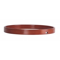 TAMBOR DE MADEIRA ARGOLA GRALLER 25,4 Ø X...