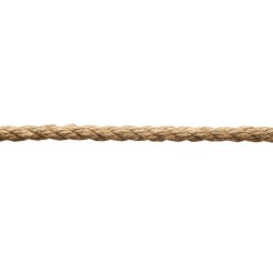 GEFLOCHTENES HANFSEIL 4 MM DICK 1 METER