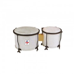 WEISSER 6"/8" SCHULBONGO MIT RUTE