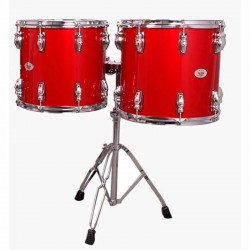 SET TOMS CONCERT 40.6 Ø & 38,1 Ø CERISE...
