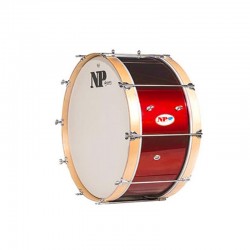 BASS DRUM BRASS BAND 66,1 Ø X 24 CM CHERRY...