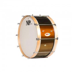 BASS DRUM 66,1 Ø X 24 CM GOLD NATUR REIFEN