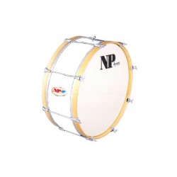 BASS DRUM CHARANGA 22"X8" WHITE NATURAL RINGS