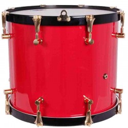 TIMBAL SAYÓN TRIANA 40,6 Ø X 34 CM ROUGE...