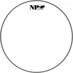 22" DRUMHEAD WHITE NP 250 SMOOTH BASS DRUM...