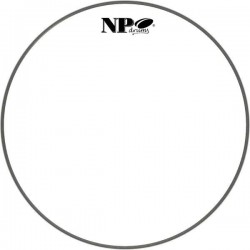 20" DRUMHEAD WHITE NP 250 SMOOTH BASS DRUM...