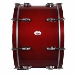 STANDARD CROME BAND BASS DRUM 55,9 Ø X 35...