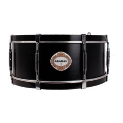 TAMBOR ARAHAL 38,1 Ø X 16 CM PRETO