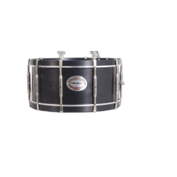 TAMBOUR ARAHAL 35,6 Ø X 16 CM NOIR AVEC...
