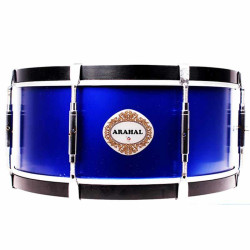TAMBOUR ARAHAL 35,6 Ø X 16 CM BLEU