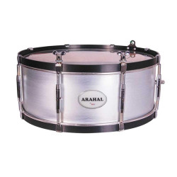 TAMBOUR ARAHAL 35,6 Ø X 16 CM ARGENT AVEC...