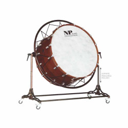CROME 32" X 20" WALNUT CONCERT BOMBO COM...