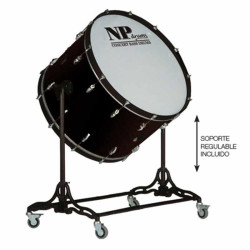 CROME CAMERA BASS DRUM 66.1 Ø X 50 CM...