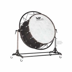CROME 36" X 20" JET KONZERT BASS DRUM MIT...