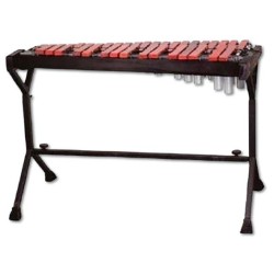 TUBES ET SUPPORT PADOUK DE XYLOPHONE DE...