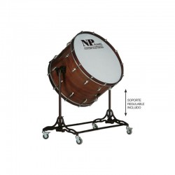 CROME 32" X 20" NUSSBAUM KAMERA BASS DRUM...