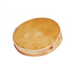 PANDERO SIN TENSION 30 CM PARCHE PIEL