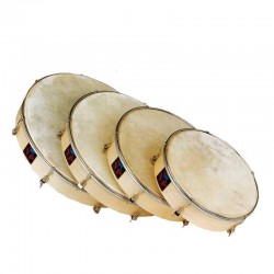 PANDERO 25,4 Ø X 5,5 CM PARCHE PIEL AFINABLE