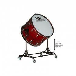 CROME 32" X 20" MAHAGONI KAMERA BASS DRUM...