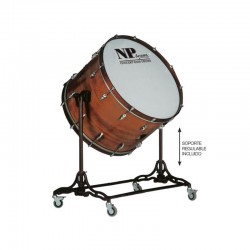 CROME 36" X 20" HONEY CAMERA BASS DRUM COM...