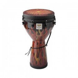 DJEMBÉ 14"X25"FLAMME DE TENSION