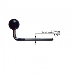 BRAÇO ESFÉRICO TIMBALES NOVA 12,7MM