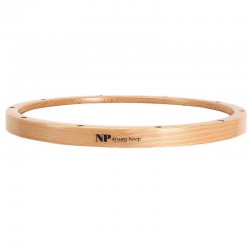 ANEL DE MADEIRA MACIÇA 50,8 Ø 10 DIVISÕES BATEDOR NATURAL