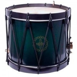 CORDA DE TAMBOR GRANADEIRO 38,1 Ø X 30 CM GRAFITE ESMERALDA HOOPS HOLES