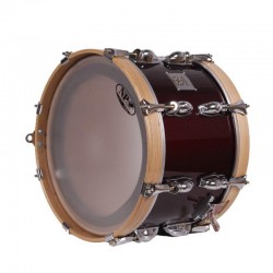 Consigue el Tambor Pasión del Sur crome 35,6 Ø X 22 cm rojo vino-NPDrums