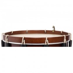 BAGUE EN BOIS TABALET VALENCIÁ 30,5 Ø X 2,5 CM BATTEUR À TROUS