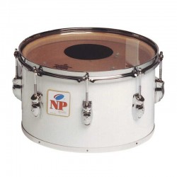 TOM MARCHIN CROME 33 Ø X 20 CM BLANCO AROS METÁLICOS