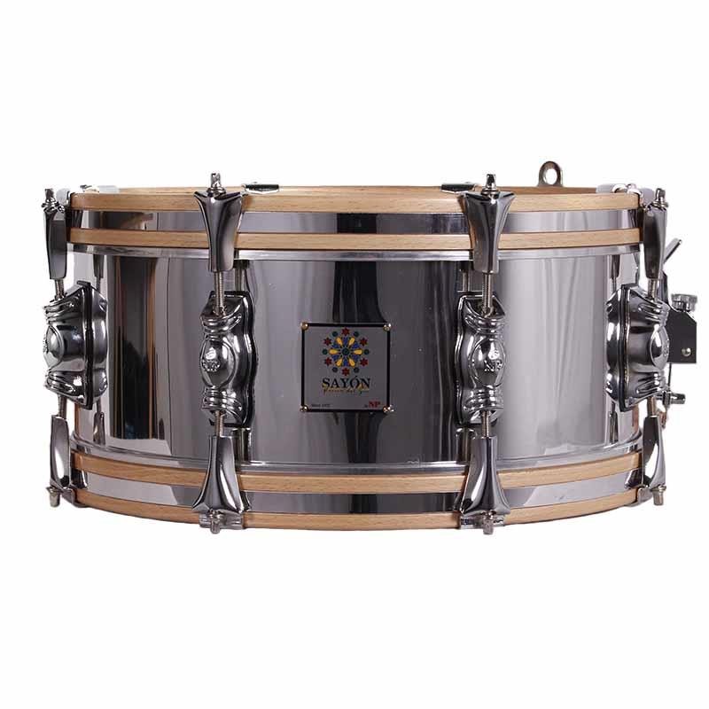 Consigue el Tambor Pasión del Sur crome 35,6 Ø X 14 cm plata-NPDrums