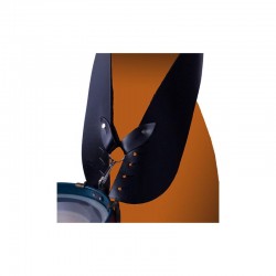 BANDOLERA REGLAMENTO NEGRA CORTA