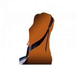 CEINTURE NOIRE DRUM-BOX DEUX MOUSQUETONS