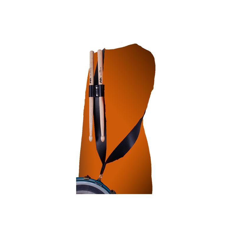 BANDOLERA NEGRA REDOBLANTE ANILLA