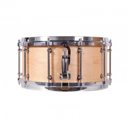 CAJA ORQUESTAL ARCE 35,6 Ø X 16 CM NATURAL AROS METÁLICOS FUNDIDOS