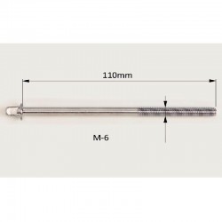 Tornillo 6X150MM crome pack de 10.