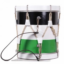 TAMBOR ROCIERO 25,4 Ø X 28 CM BANDERA EXTREMEÑA