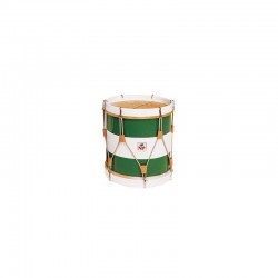 TAMBOR ROCIERO 25,4 Ø X 28 CM BANDERA ANDALUZA