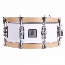 Consigue el Tambor Pasión del Sur crome 35,6 Ø X 14 cm blanco-NPDrums