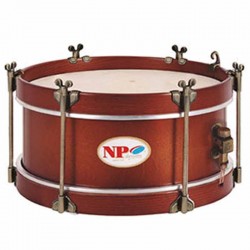 Tabal Morellano Piel 35,6 Ø X 14 cm con Varillas.