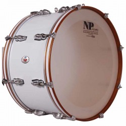 Essayez notre Grosse Caisse Standard Chrome 55.9 Ø X 30 cm blanc-NPDrums