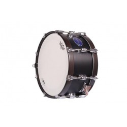 TAMBOR SAYÓN ROSARIO CROME 35,6 Ø X 16 CM NEGRO AROS AZABACHE