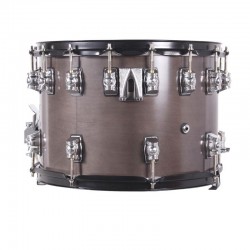 TAMBOR MARCHA MEDIA TENSIÓN 35,6 Ø X 25 CM AZABACHE AROS METÁLICOS