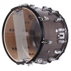 TAMBOR MARCHA MEDIA TENSIÓN 35,6 Ø X 25 CM AZABACHE AROS METÁLICOS