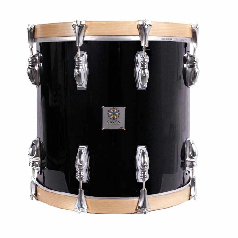 Obter o Timbal Pasión del Sur crome 38,1 Ø X 34 cm preto-NPDrums