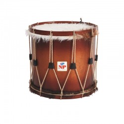 TÍMPANOS PERUANOS CORDAS 38,1 Ø X 34 CM NOGUEIRA