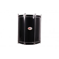 TIMBAL COFRADÍA REGLAMENTO 40,6 Ø X 44 CM NEGRO AROS GRAFITO LISO