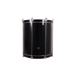 TIMBAL COFRADÍA REGLAMENTO 40,6 Ø X 44 CM NEGRO AROS GRAFITO LISO